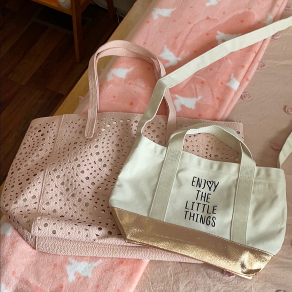 Bags from Bath and Body Works